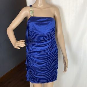Maddy Paige Rouched Dress Formal Dress Size L